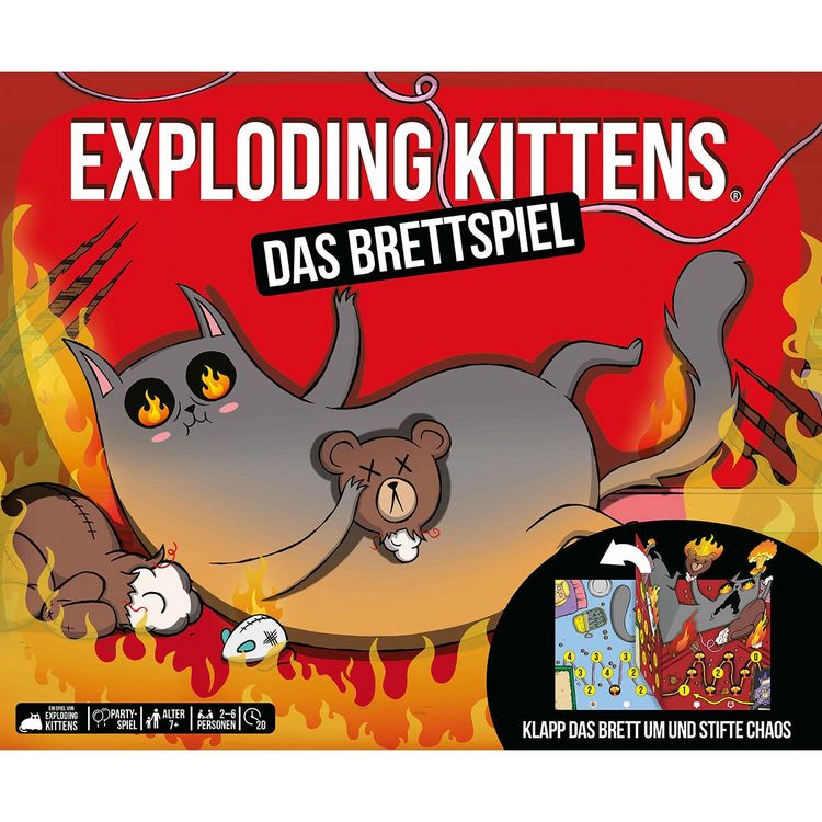 Produktbild: Exploding Kittens:Das Brettspiel