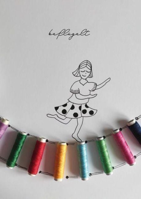 Produktbild: Ich mal dir die Welt - Postkartenset