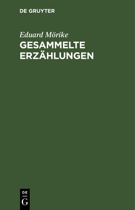 Produktbild: Gesammelte Erz&auml;hlungen