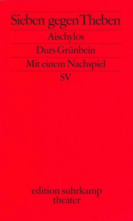 Produktbild: Sieben gegen Theben