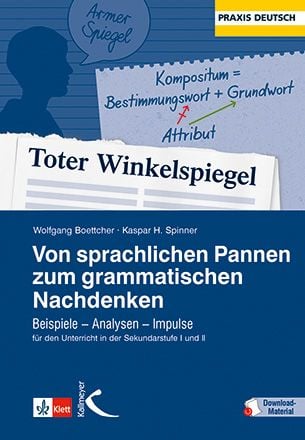 Produktbild: Von sprachlichen Pannen zum grammatischen Nachdenken
