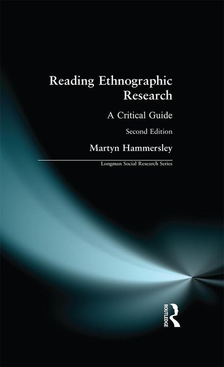 Produktbild: Reading Ethnographic Research