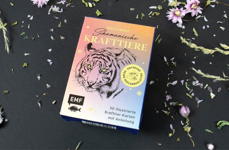 Produktbild: Kartenset: Schamanische Krafttiere &ndash; Entdecke deine Seelenbegleiter