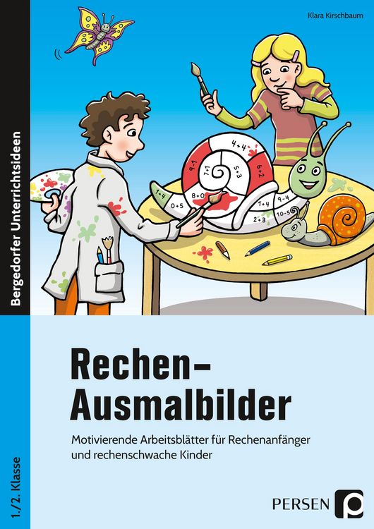 Produktbild: Rechen-Ausmalbilder