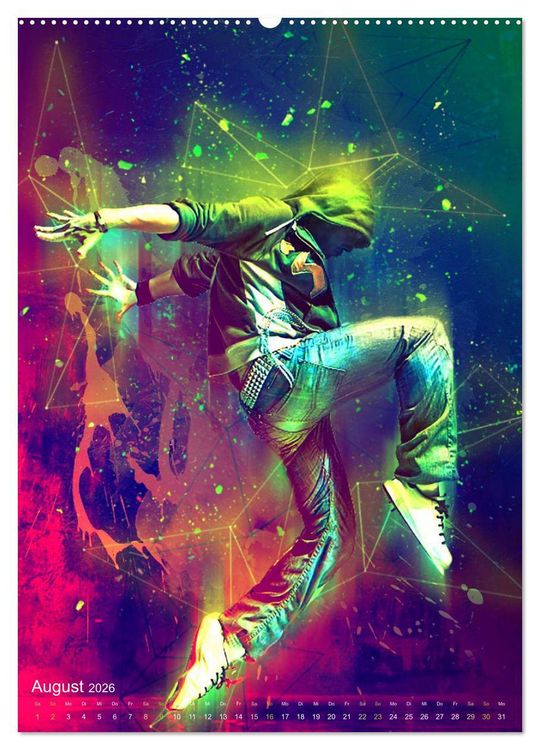 Produktbild: Streetdance - Dynamik pur (hochwertiger Premium Wandkalender 2026 DIN A2 hoch), Kunstdruck in Hochglanz