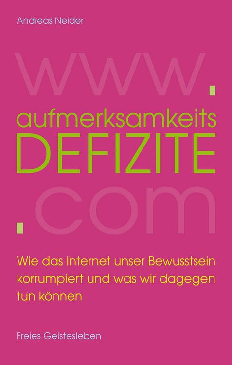 Produktbild: Aufmerksamkeitsdefizite