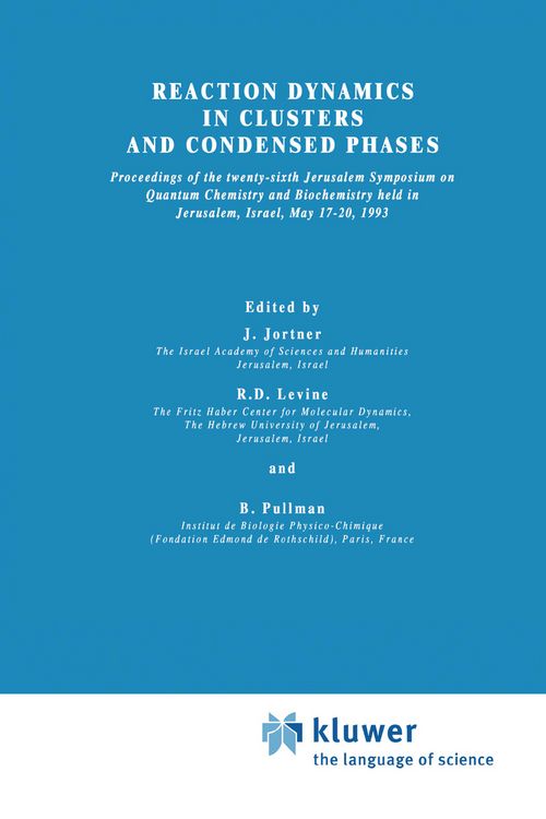 Produktbild: Reaction Dynamics in Clusters and Condensed Phases