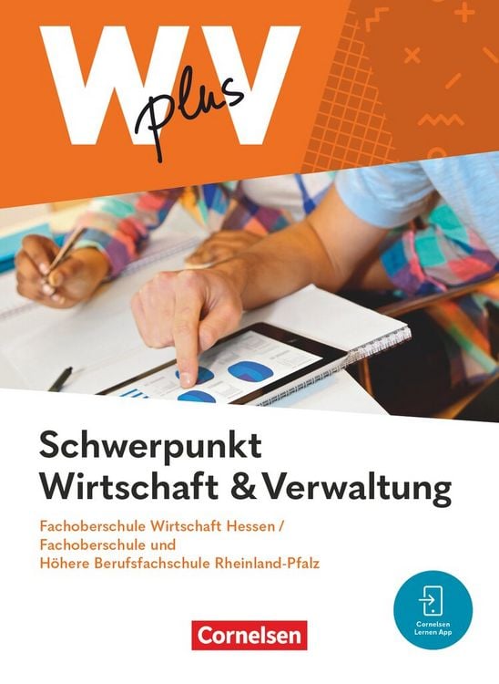 Produktbild: W plus V - Wirtschaft f&uuml;r Fachoberschulen und H&ouml;here Berufsfachschulen - FOS Hessen / FOS und HBFS Rheinland-Pfalz - Ausgabe 2023 - Pflichtbereich 11/12