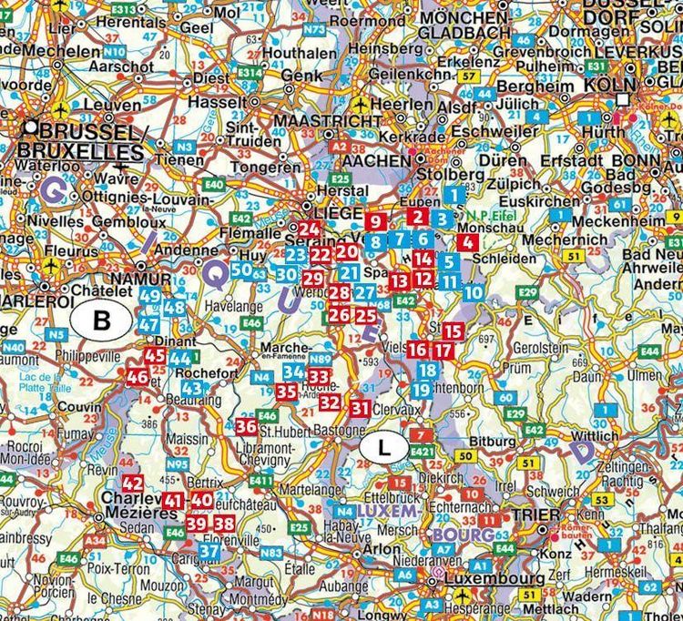 Produktbild: ROTHER Wanderf&uuml;hrer Belgien: Ardennen und Hohes Venn. 50 Touren durch Bergland, Flusst&auml;ler und Moore