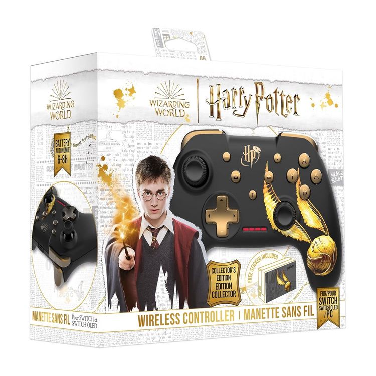 Produktbild: Harry Potter: Wireless Controller - Golden Snidget [NSW/PC]