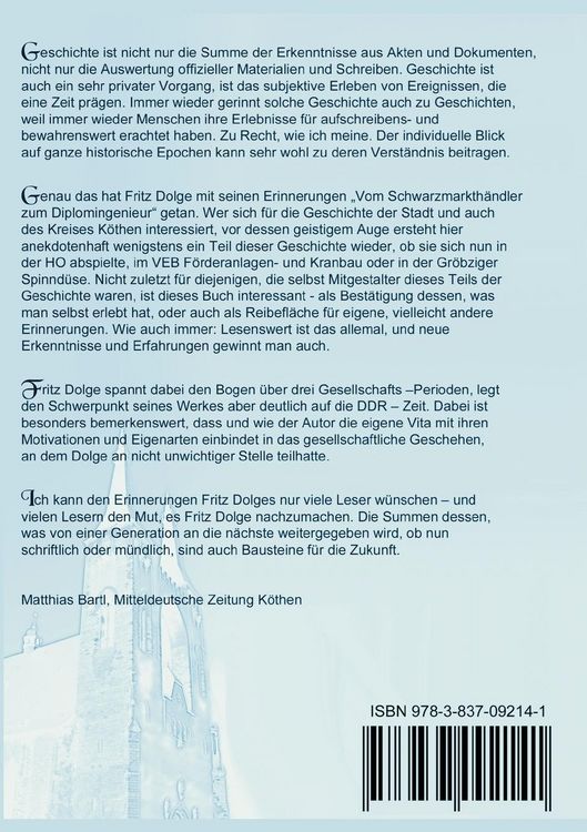 Produktbild: Vom Schwarzmarkth&auml;ndler zum Diplomingenieur