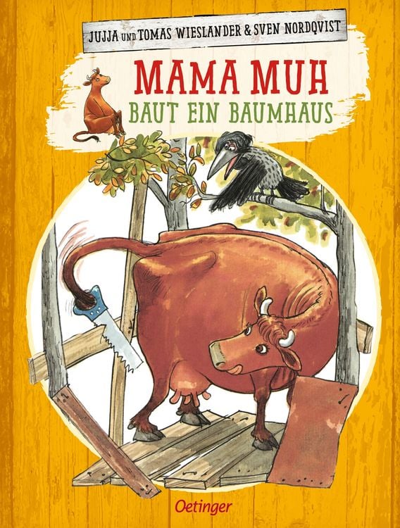 Bild vom Artikel Mama Muh baut ein Baumhaus / Mama Muh Band 4 vom Autor Jujja Wieslander