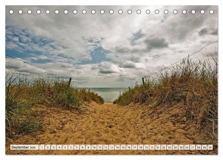 Produktbild: Urlaubsparadies R&uuml;gen (Tischkalender 2026 DIN A5 quer), CALVENDO Monatskalender