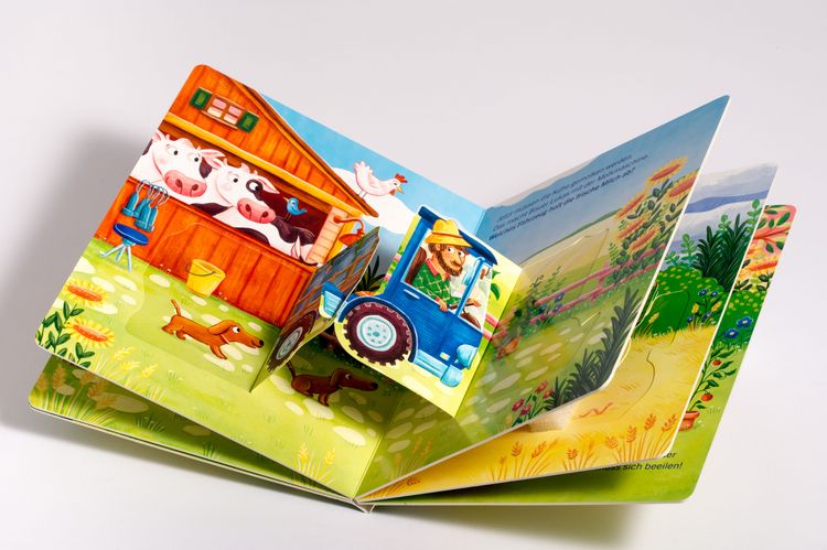 Produktbild: Mein Zauberklappen-Buch - Mach mit auf dem Bauernhof!