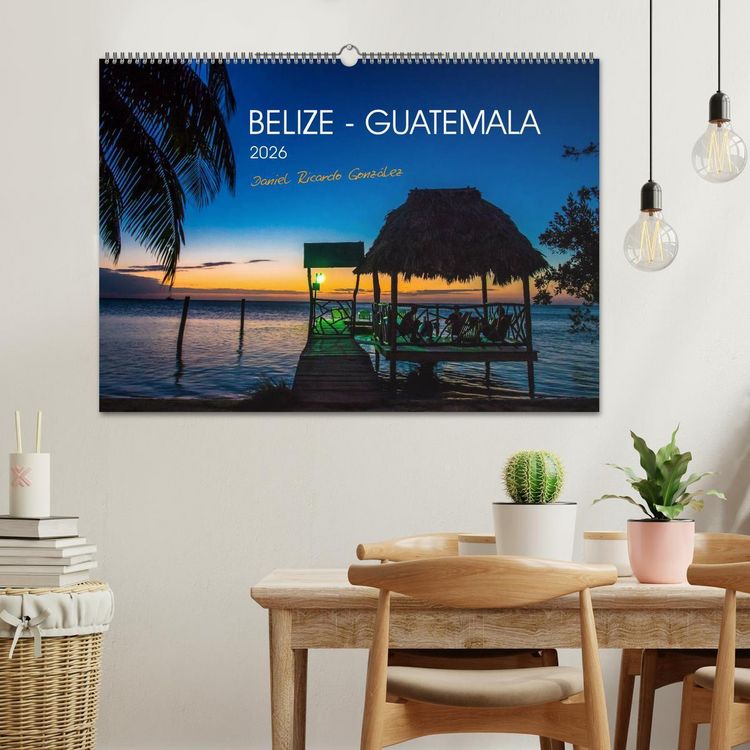 Produktbild: Belize - Guatemala (Wandkalender 2026 DIN A2 quer), CALVENDO Monatskalender
