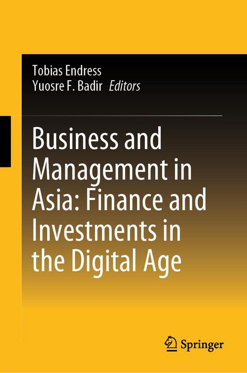 Produktbild: Business and Management in Asia: Finance and Investments in the Digital Age
