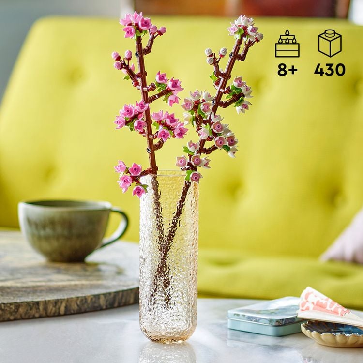 Produktbild: LEGO Botanicals 40725 Kirschbl&uuml;ten, Kreatives Spielzeug f&uuml;r M&auml;dchen