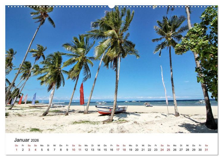 Produktbild: Philippinen - Faszinierende Inselwelten (hochwertiger Premium Wandkalender 2026 DIN A2 quer), Kunstdruck in Hochglanz