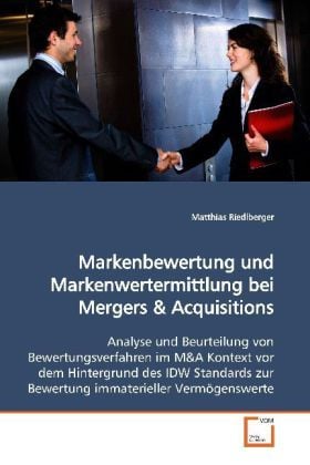 Produktbild: Riedlberger, M: Markenbewertung und Markenwertermittlung bei