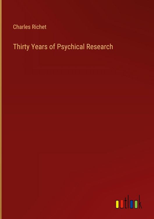 Produktbild: Thirty Years of Psychical Research
