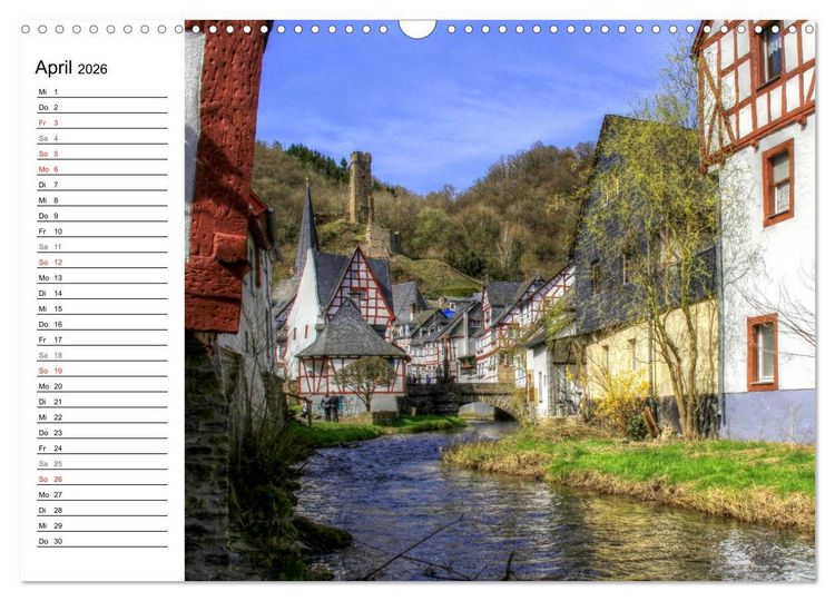 Produktbild: Ein Trip durch die Eifel (Wandkalender 2026 DIN A3 quer), CALVENDO Monatskalender