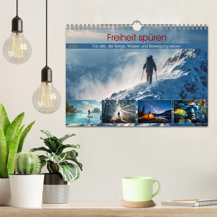Produktbild: Freiheit sp&uuml;ren (Wandkalender 2026 DIN A4 quer), CALVENDO Monatskalender