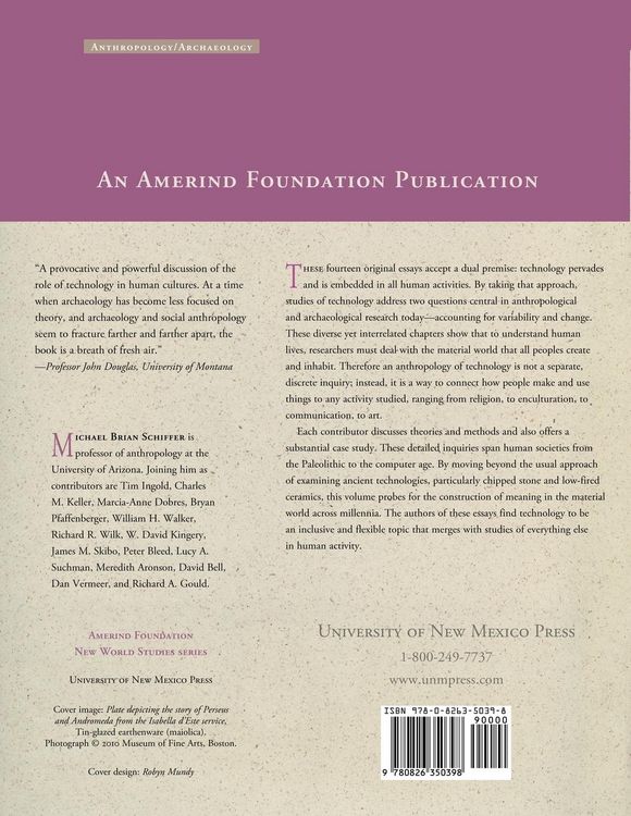 Produktbild: Anthropological Perspectives on Technology
