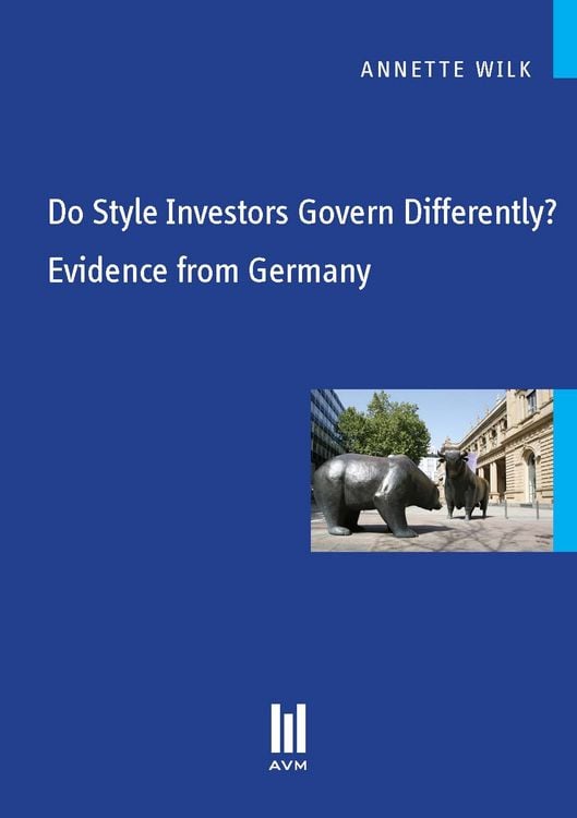 Produktbild: Do Style Investors Govern Differently? Evidence from Germany