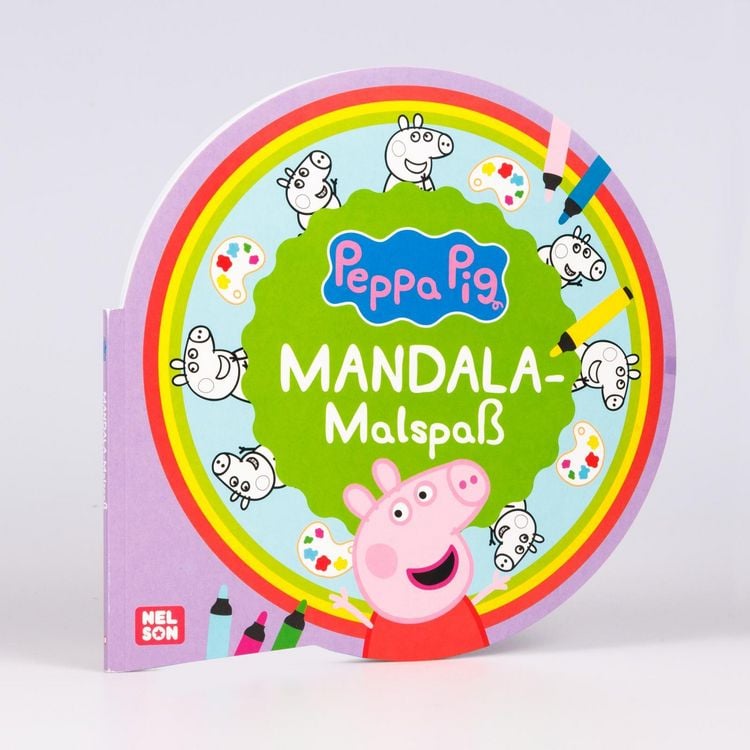 Produktbild: Peppa Wutz Ausmalbilder: MANDALA Malspa&szlig;