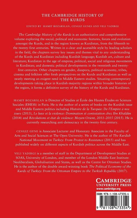 Produktbild: The Cambridge History of the Kurds