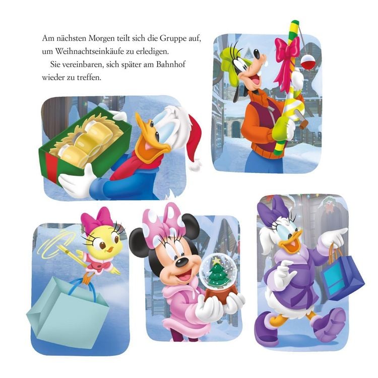 Produktbild: Disney Vorlesebuch: Weihnachtliche 5-Minuten-Geschichten