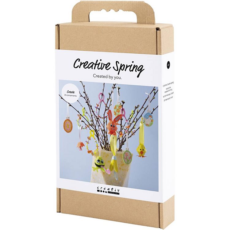 Produktbild: Creativ Company Kreativ Mix Kreativer Fr&uuml;hling, sortierte Farben