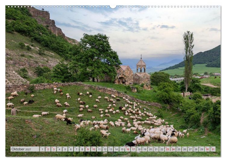 Produktbild: Steine Des Glaubens: Heiliges Armenien (hochwertiger Premium Wandkalender 2027 DIN A2 quer), Kunstdruck in Hochglanz