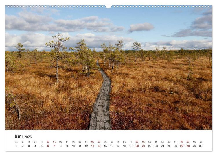 Produktbild: Estland - Pittoreske Sch&ouml;nheit im Baltikum (Wandkalender 2026 DIN A2 quer), CALVENDO Monatskalender