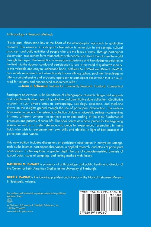 Produktbild: Participant Observation