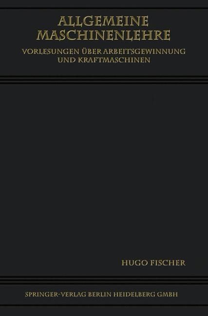 Produktbild: Allgemeine Maschinenlehre