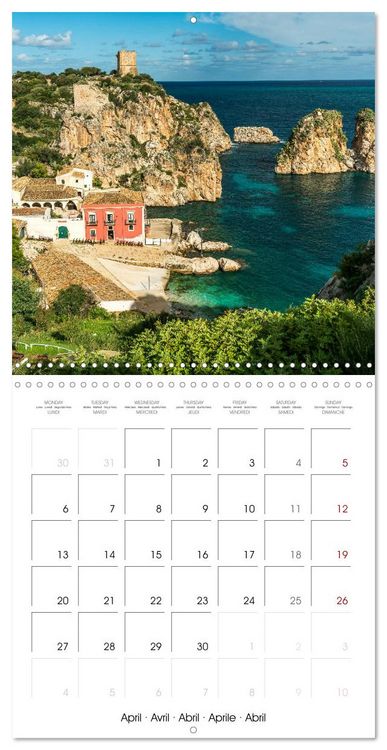 Produktbild: Italy - Sicily (Wall Calendar 2026 12 &times; 12 Inch) CALVENDO 12 Month Wall Calendar