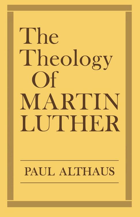 Produktbild: The Theology of Martin Luther