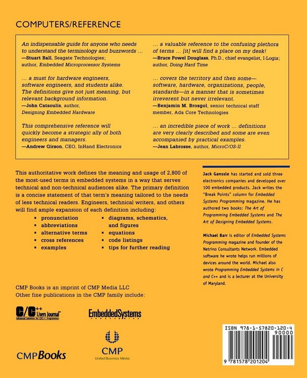 Produktbild: Embedded Systems Dictionary