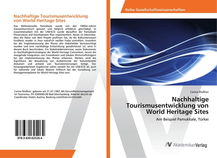Produktbild: Nachhaltige Tourismusentwicklung von World Heritage Sites