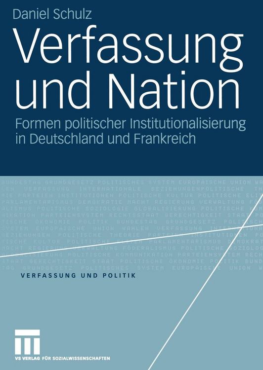 Produktbild: Verfassung und Nation