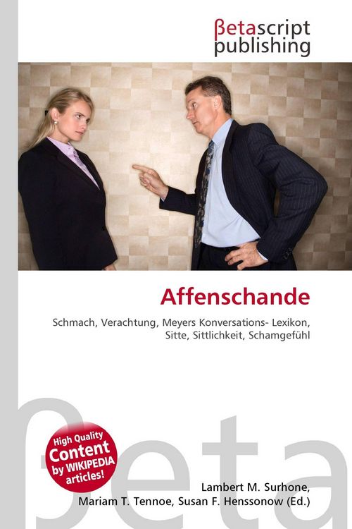 Produktbild: Affenschande