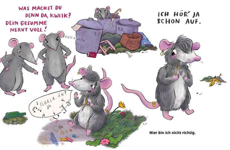 Produktbild: Die kleine Ratte Kwiik macht stark. Weil ich mutig bin