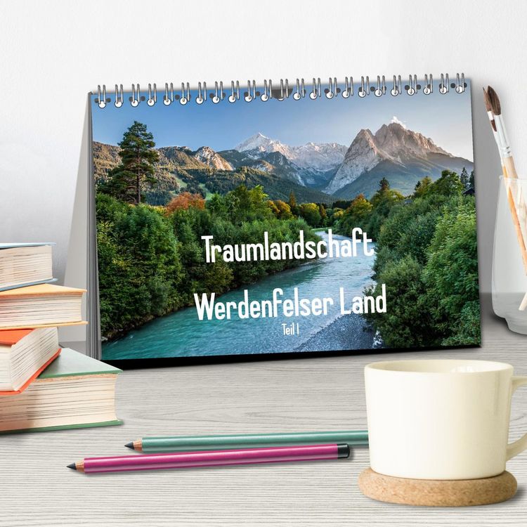 Produktbild: Traumlandschaft Werdenfelser Land - Teil I (Tischkalender 2026 DIN A5 quer), CALVENDO Monatskalender