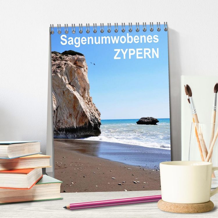 Produktbild: Sagenumwobenes ZYPERN (Tischkalender 2026 DIN A5 hoch), CALVENDO Monatskalender