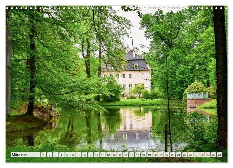 Produktbild: Parks und Wasserlandschaften (Wandkalender 2027 DIN A3 quer), CALVENDO Monatskalender