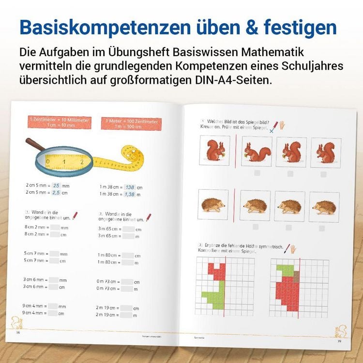 Produktbild: Das &Uuml;bungsheft Basiswissen Mathematik 3