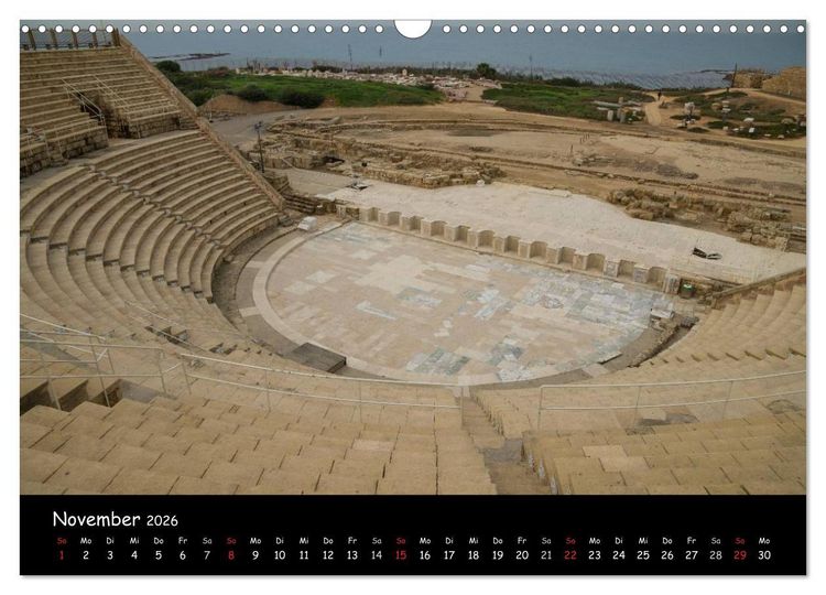 Produktbild: Israel - eindrucksvoll, anders, sch&ouml;n! (Wandkalender 2026 DIN A3 quer), CALVENDO Monatskalender