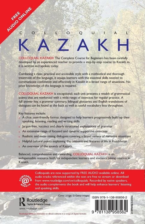 Produktbild: Colloquial Kazakh