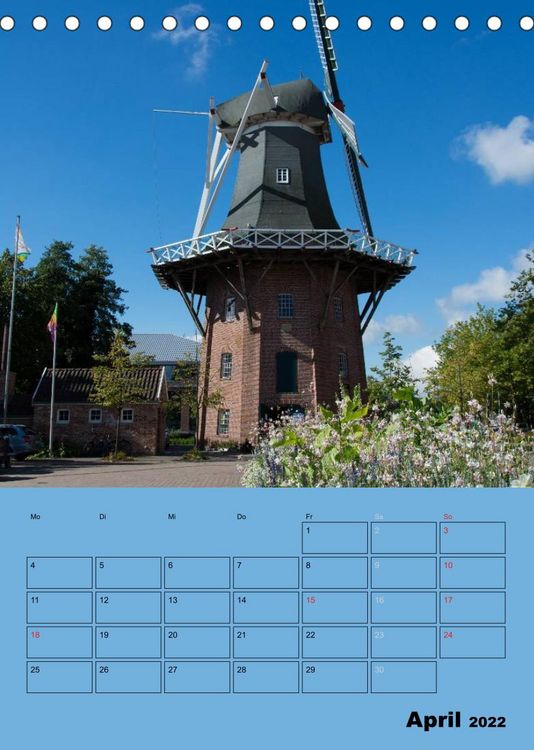 Produktbild: Papenburg - Papenborg (Tischkalender 2022 DIN A5 hoch)